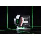 KAPRO 933G kryžminių linijų lazeris Green 3D NUCLEO mini
